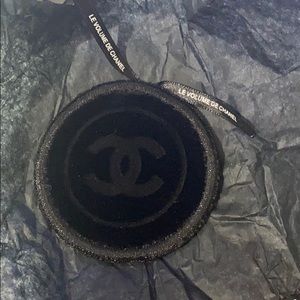 Chanel makeup pouch mirror